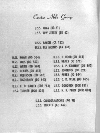 1956 Mid Shipment cruise