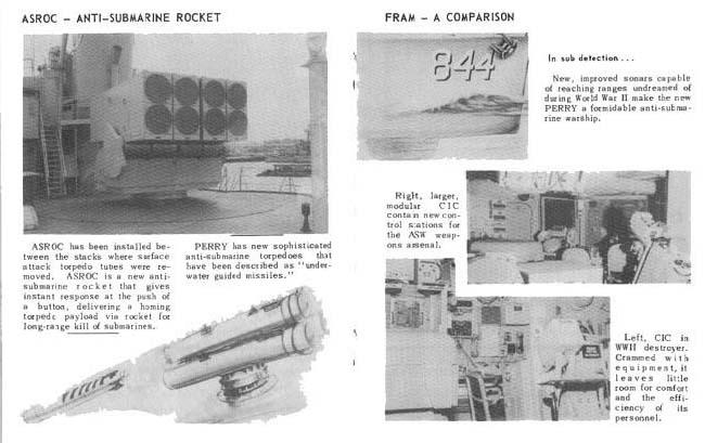 USS Perry DD844 FRAM conversion