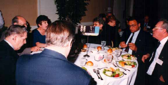 mrs Flanagan & Campbell chatting